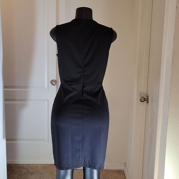 BRAND NEW APT.9 SLEEVELESS ABOVE THE KNEE  LINE RHINESTONES EMBELLISHMENTS DRESS - Picture 9 of 14